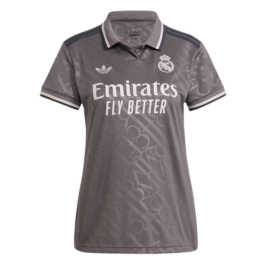 Real Madrid 2024/25 women's third away soccer jersey Go Soccer World Shop