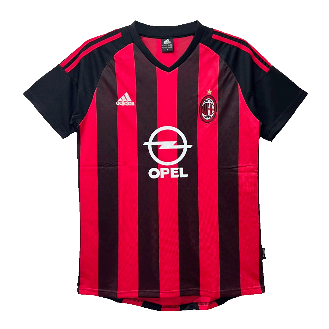 2002/03 AC Milan retro soccer jersey Go Soccer World Shop