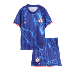 Chelsea Home Kids' soccer jersey Set (Jersey + Shorts) 2024/25 Go Soccer World Shop