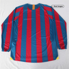 Retro 2005/06 Barcelona Home Long Sleeve soccer jersey Go Soccer World Shop