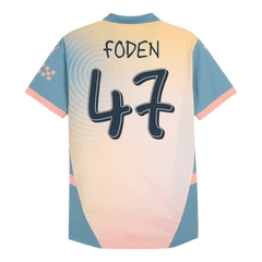 FODEN Player Version #47 Manchester City Fourth Away soccer jersey 2024/25 - Definitely City Go Soccer World Shop