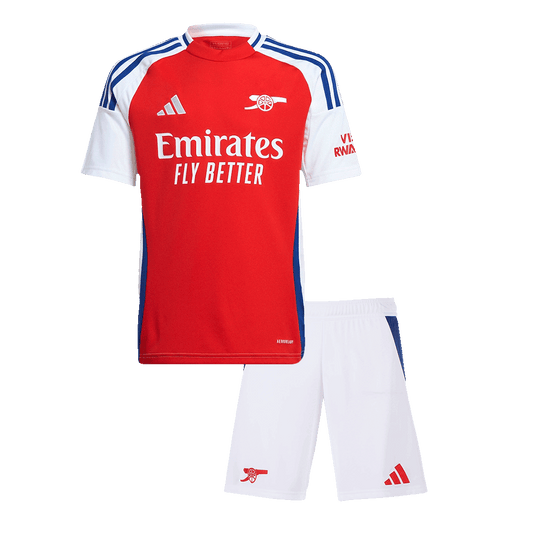 Arsenal Kids Home soccer jersey Set (Jersey + Shorts) 2024/25 Go Soccer World Shop