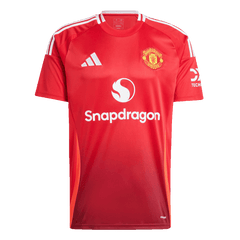 Manchester United home soccer jersey set (jersey + shorts + socks) 2024/25 Go Soccer World Shop