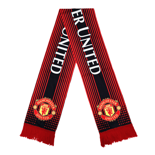 Manchester United red soccer scarf Go Soccer World Shop