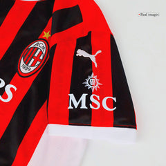 AC Milan Kids Home soccer jersey Set (Jersey + Shorts) 2024/25 Go Soccer World Shop