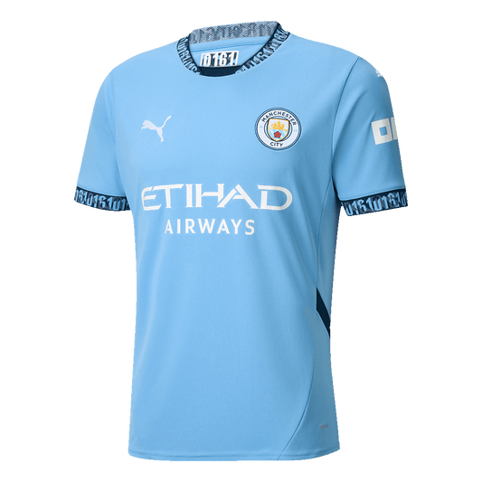 DE BRUYNE #17 Manchester City 2024/25 soccer jersey - UCL Go Soccer World Shop