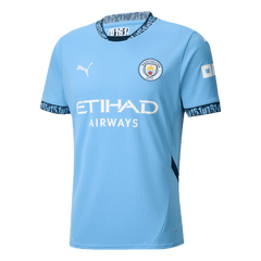 DE BRUYNE #17 Manchester City 2024/25 soccer jersey - UCL Go Soccer World Shop