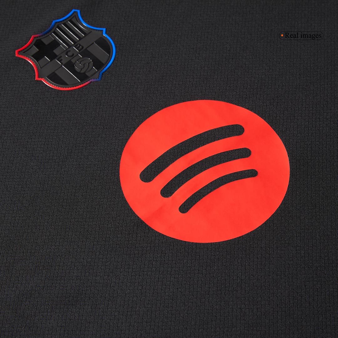 Barcelona 2024/25 away soccer jersey - Spotify logo without text Go Soccer World Shop