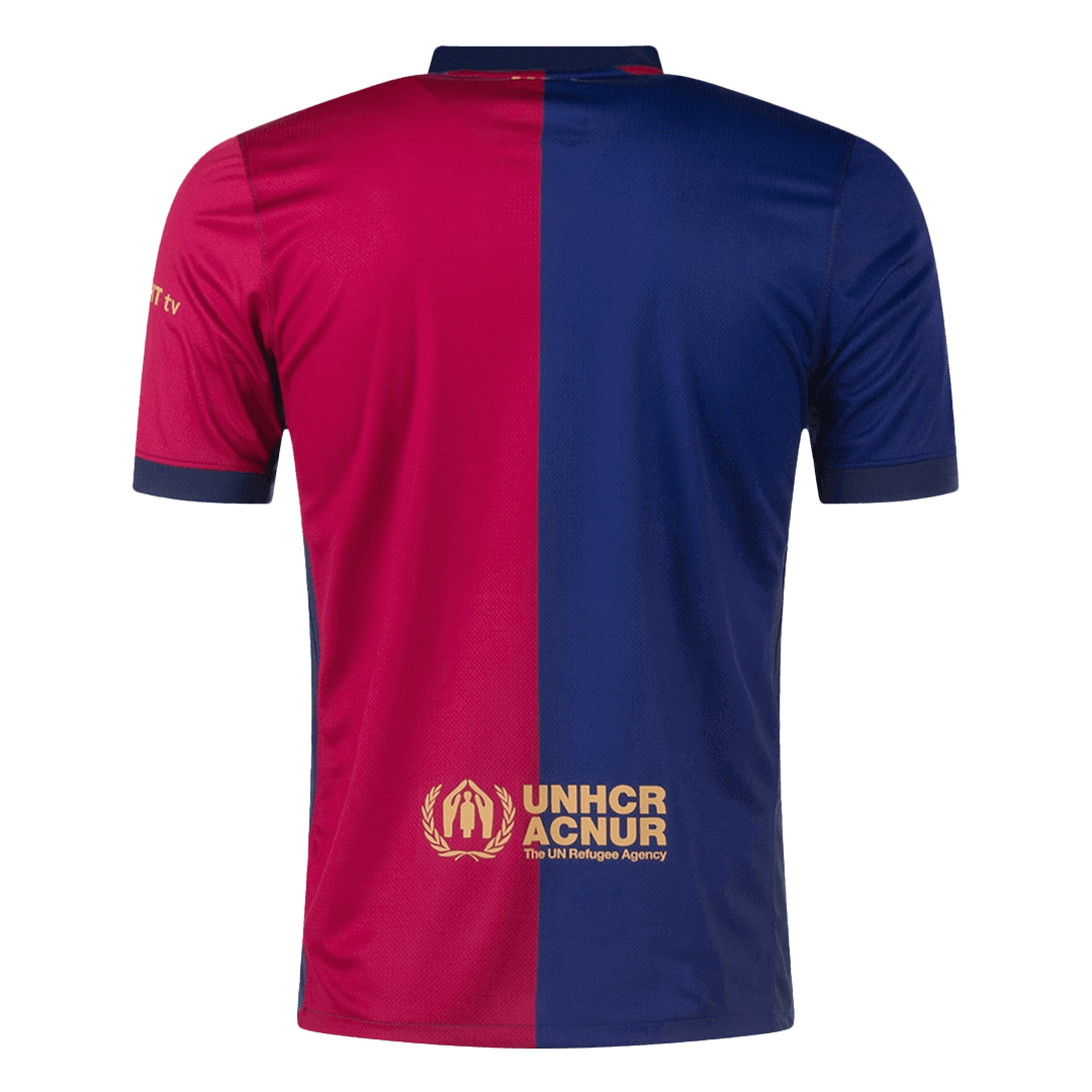 Barcelona Home 2024/25 soccer jersey - Spotify logo without text Go Soccer World Shop