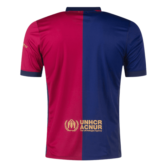 Barcelona Home 2024/25 soccer jersey - Spotify logo without text Go Soccer World Shop