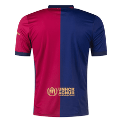 Barcelona Home 2024/25 soccer jersey - Spotify logo without text Go Soccer World Shop