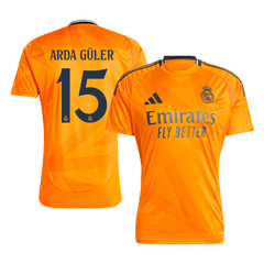 Arda Güler #15 Real Madrid Away soccer jersey 2024/25 Go Soccer World Shop