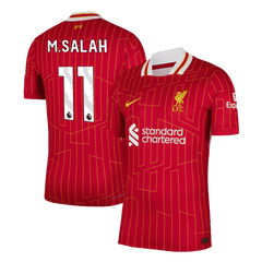 M.SALAH #11 Liverpool Home soccer jersey 2024/25 Go Soccer World Shop