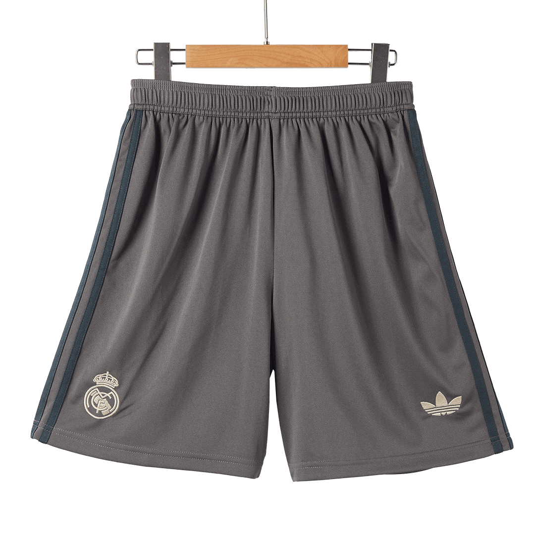 Real Madrid soccer shorts for the 2024/25 away match Go Soccer World Shop