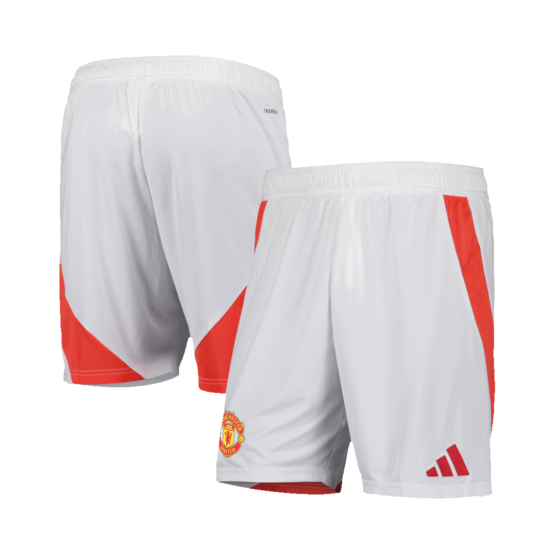 Manchester United soccer shorts for the 2024/25 season Go Soccer World Shop