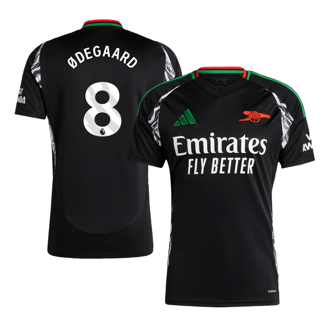 Ødegaard #8 Arsenal 2024/25 away soccer jersey Go Soccer World Shop