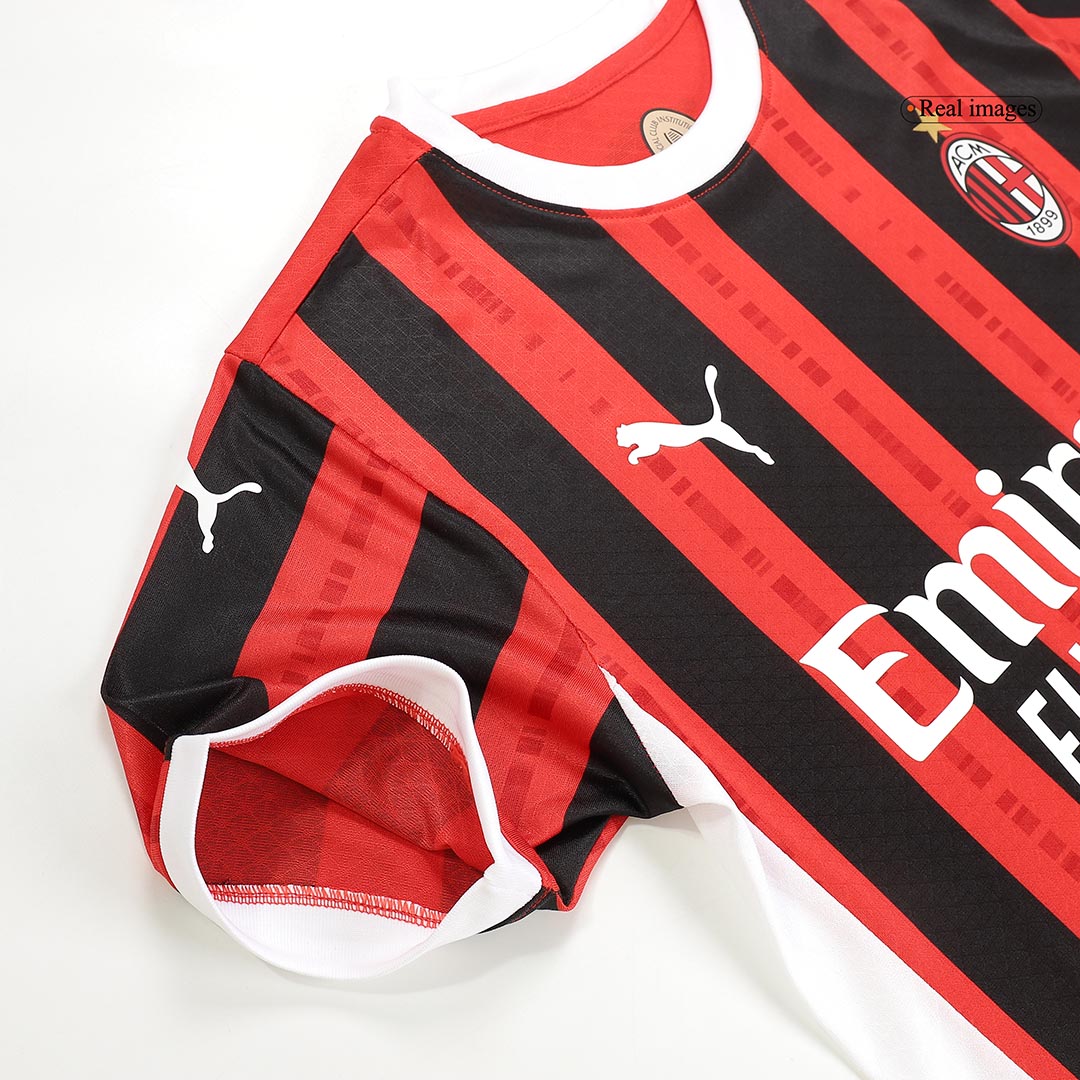 Player version AC Milan 2024/25 home soccer jersey Go Soccer World Shop