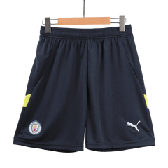 Manchester City away soccer jersey set (jersey + shorts) 2024/25 Go Soccer World Shop