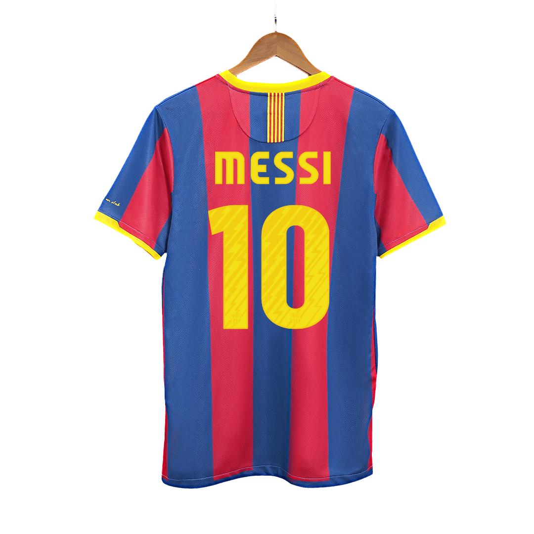 Retro MESSI #10 2010/11 Barcelona soccer jersey Go Soccer World Shop