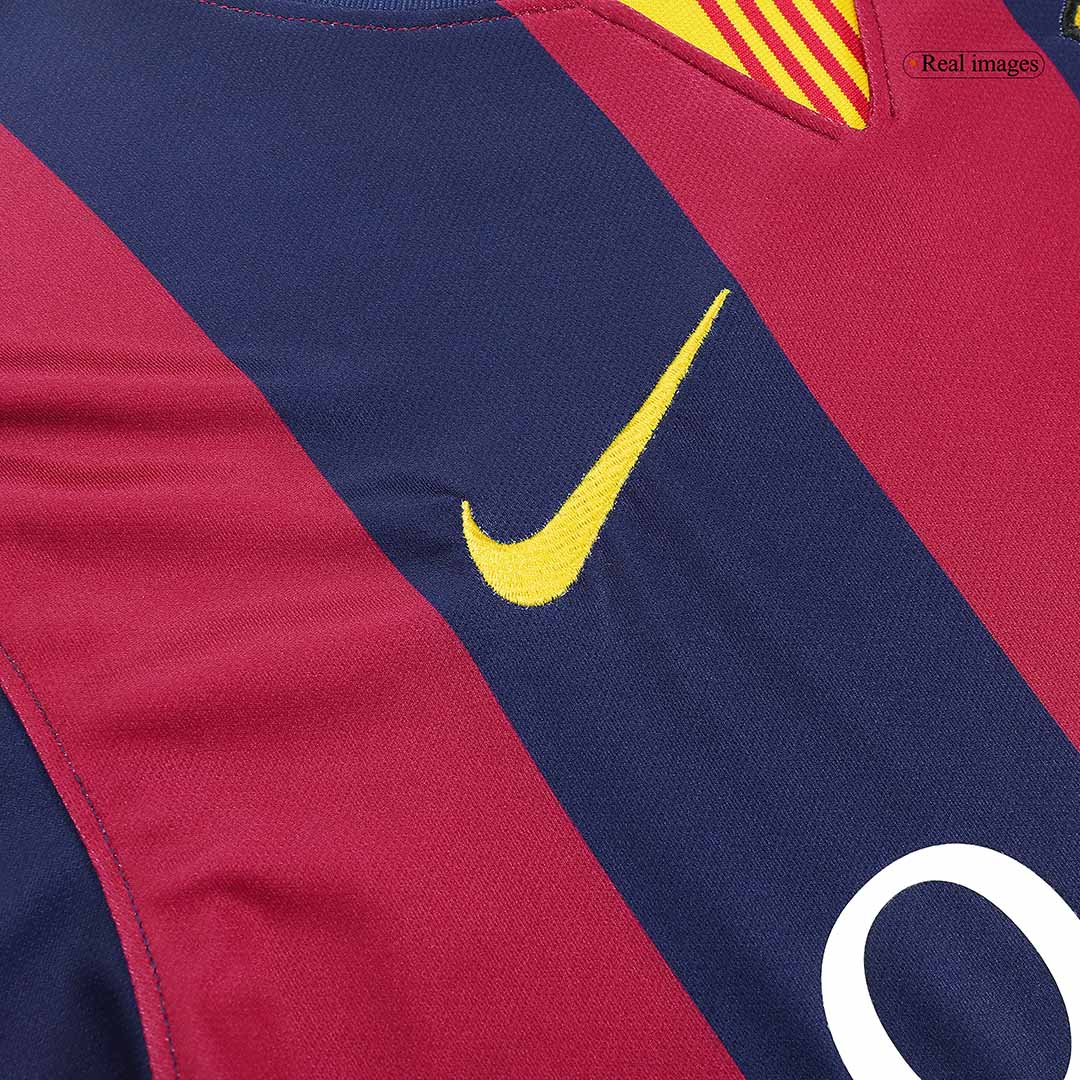 Retro 2014/15 Barcelona Home soccer jersey Go Soccer World Shop