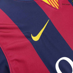 Retro 2014/15 Barcelona Home soccer jersey Go Soccer World Shop