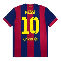 Retro MESSI #10 2014/15 Barcelona soccer jersey Go Soccer World Shop