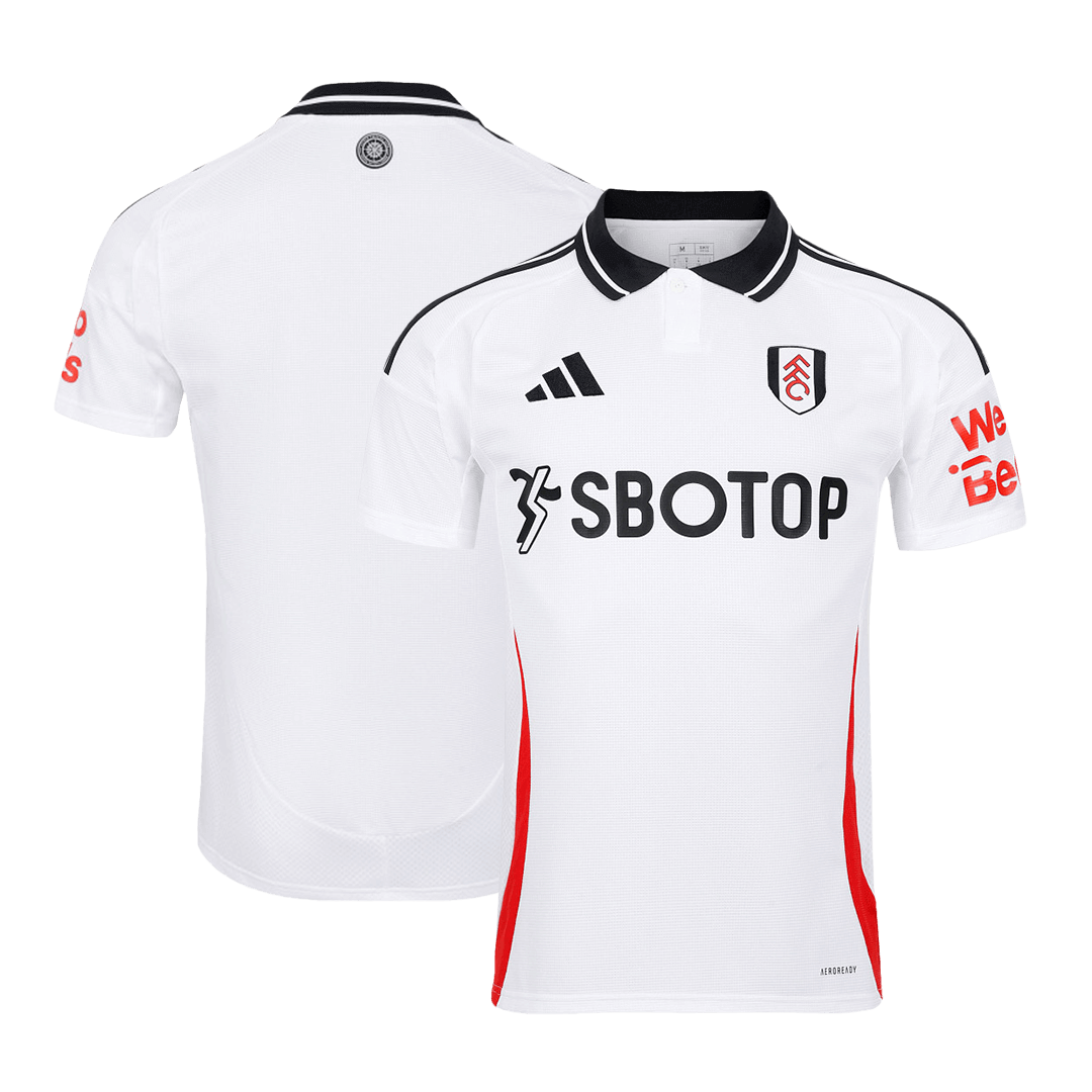 Fulham Home 2024/25 soccer jersey Go Soccer World Shop