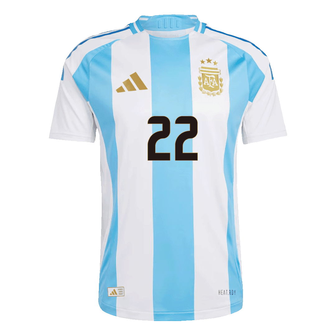 Argentina Lautaro Martínez #22 Copa América 2024 Home Match jersey Go Soccer World Shop