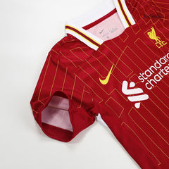 Liverpool Kids Home soccer jersey Set (Jersey + Shorts + Socks) 2024/25 Go Soccer World Shop