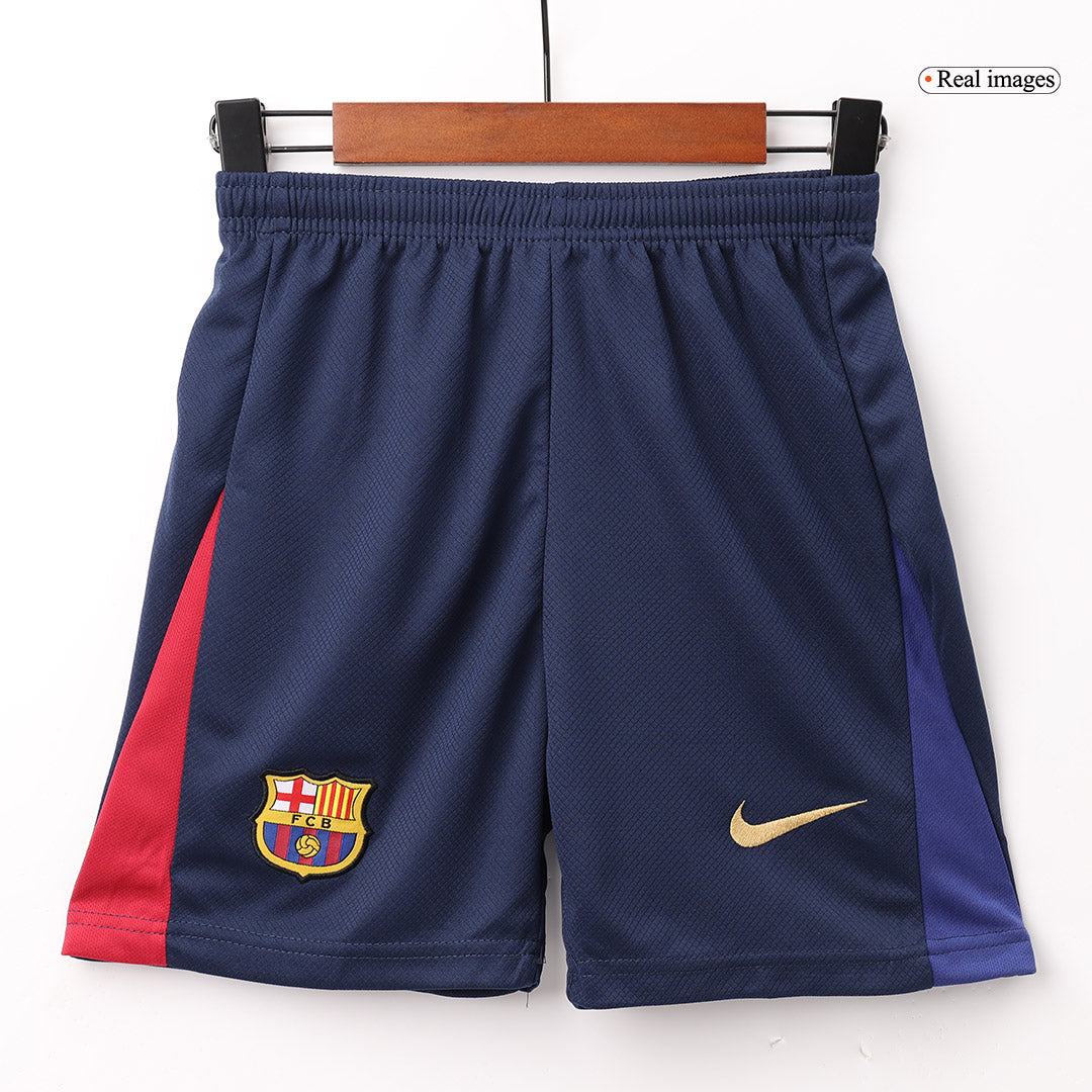 Barcelona kids' home soccer kit (jersey + shorts) 2024/25 Go Soccer World Shop