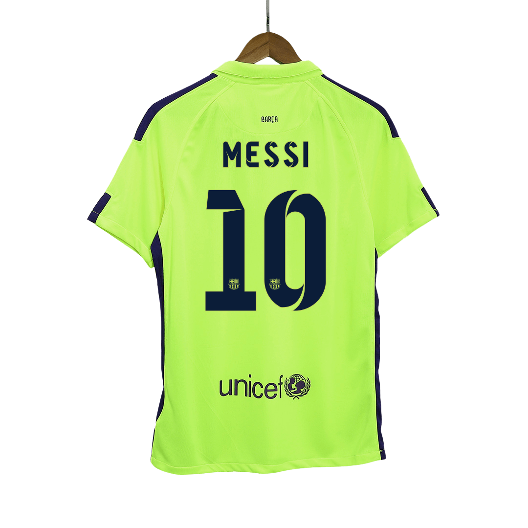 Retro MESSI #10 2014/15 Barcelona third away soccer jersey Go Soccer World Shop