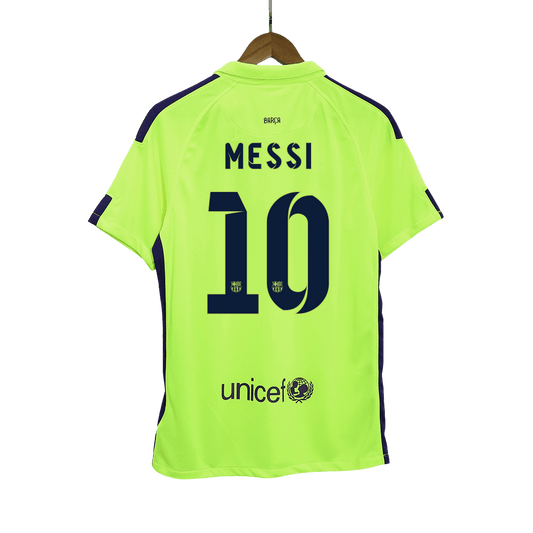 Retro MESSI #10 2014/15 Barcelona third away soccer jersey Go Soccer World Shop