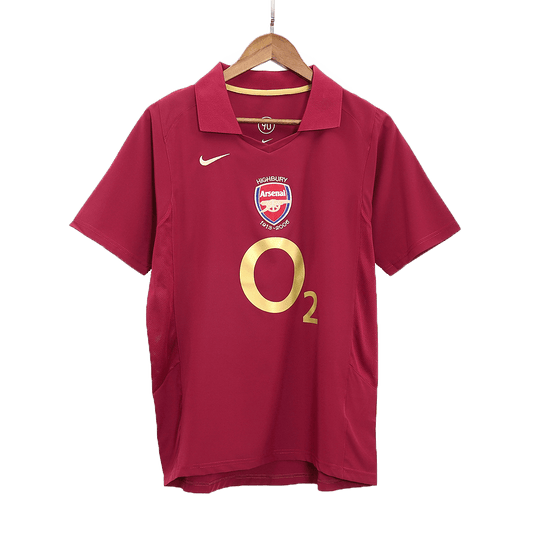 Arsenal Retro 2005/06 soccer jersey Go Soccer World Shop