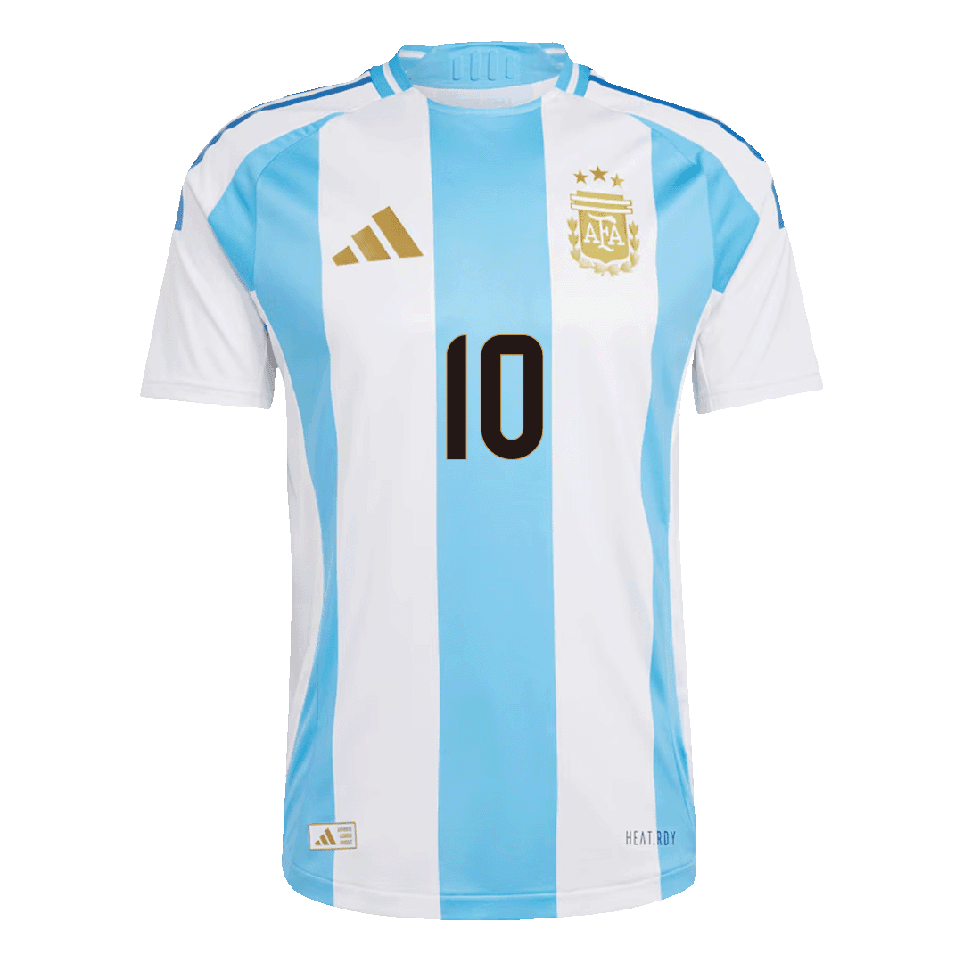 Argentina MESSI #10 Copa América 2024 Home Match jersey Go Soccer World Shop