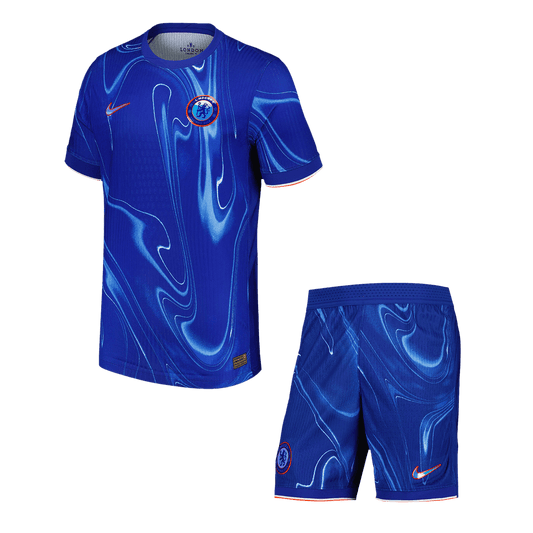 Player Version Chelsea Home Soccer Jersey Kit(Jersey+Shorts) 2024/25 Go Soccer World Shop