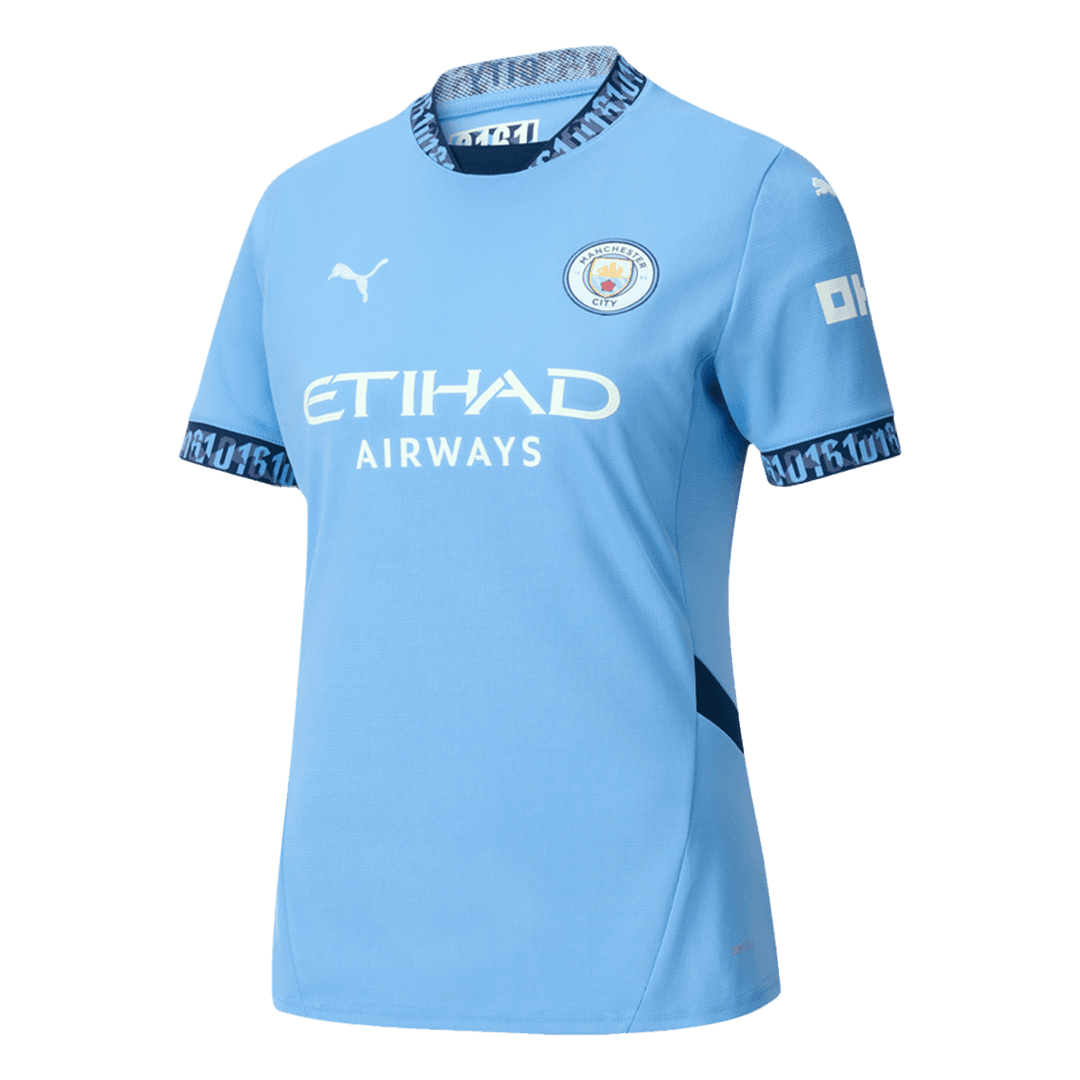 Manchester City 2024/25 Women's Home soccer jersey Go Soccer World Shop