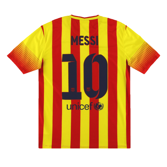 Retro MESSI #10 2013/14 Barcelona away soccer jersey Go Soccer World Shop