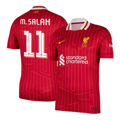 M.SALAH #11 Liverpool Home soccer jersey 2024/25 - UCL Go Soccer World Shop