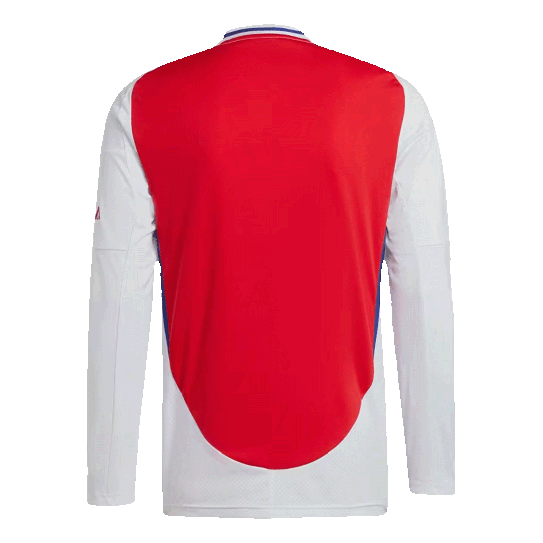 Arsenal Home 2024/25 long-sleeved soccer jersey Go Soccer World Shop