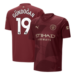 Gündoğan #19 Manchester City 2024/25 third away soccer jersey Go Soccer World Shop