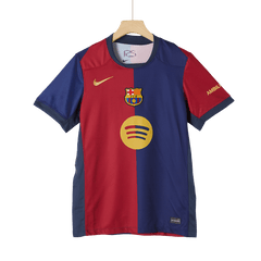 Barcelona Home 2024/25 soccer jersey - Spotify logo without text Go Soccer World Shop