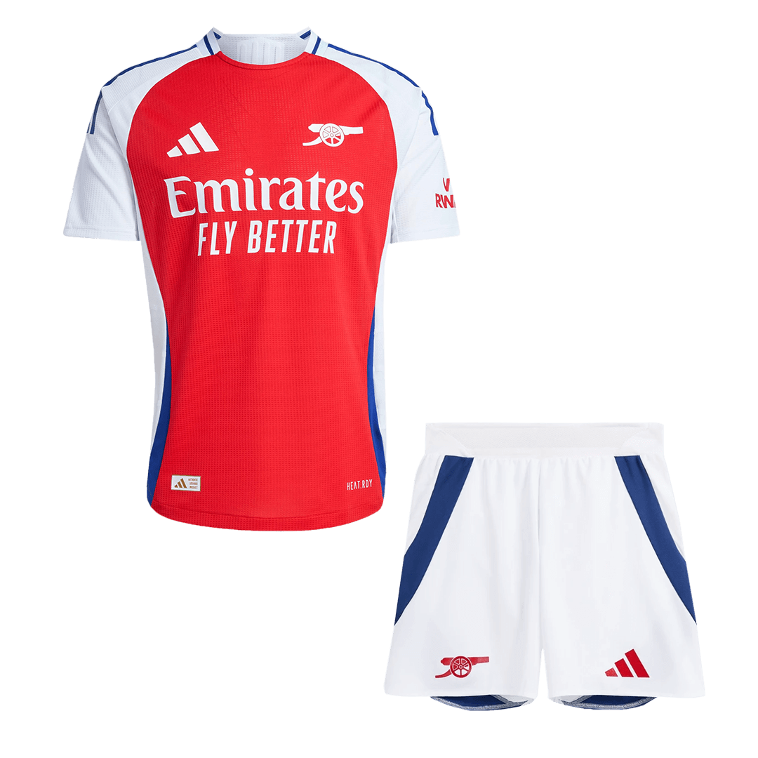 Player Version Arsenal Home Soccer Jersey Kit(Jersey+Shorts) 2024/25 Go Soccer World Shop