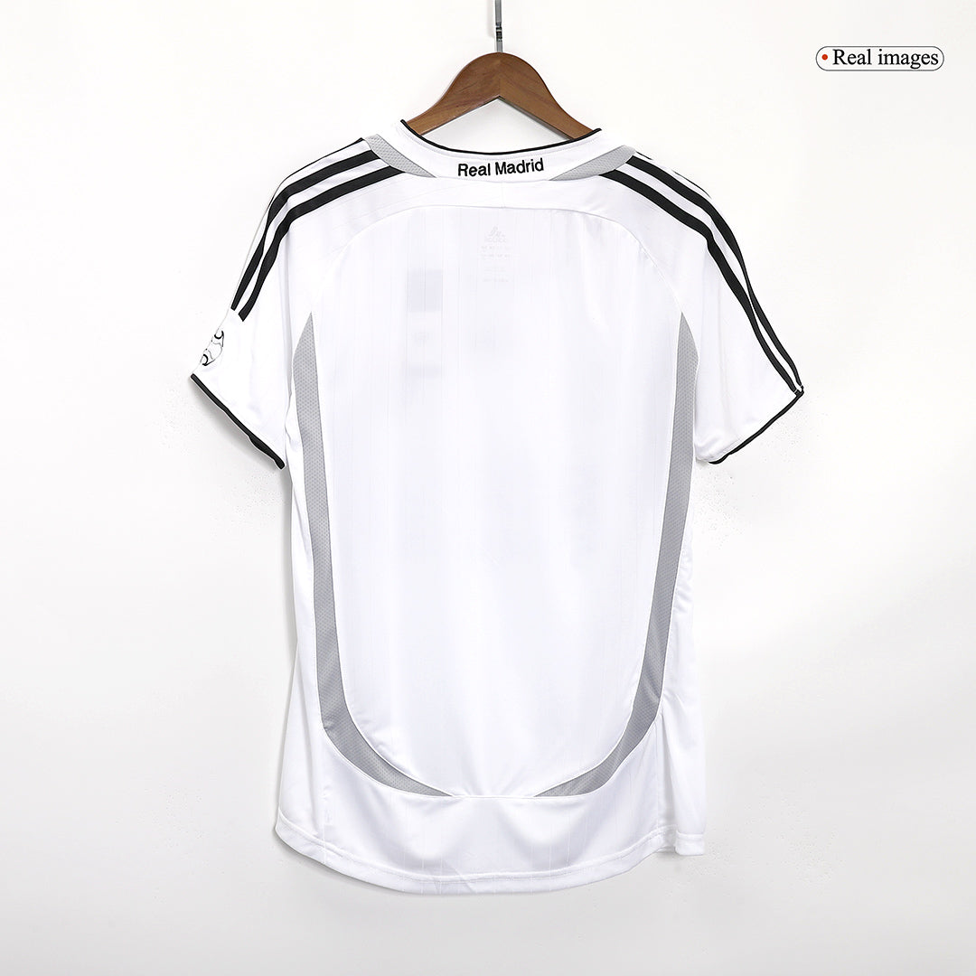 Real Madrid soccer jersey for the 2006/07 season, retro Go Soccer World Shop