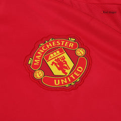 Manchester United long sleeve soccer jersey 2024/25 Go Soccer World Shop