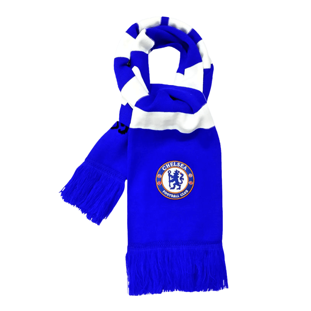 Chelsea Soccer scarf, blue and white Go Soccer World Shop