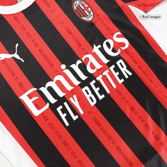 Player version AC Milan 2024/25 home soccer jersey Go Soccer World Shop