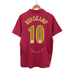 Retro BERGKAMP #10 2005/06 Arsenal soccer jersey Go Soccer World Shop