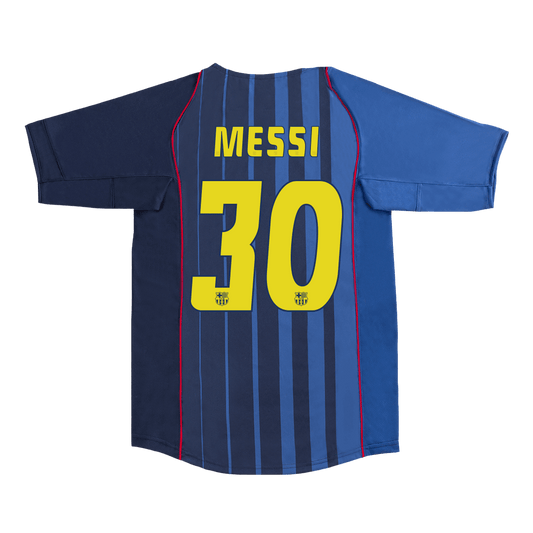 Retro MESSI #30 2004/05 Barcelona away soccer jersey Go Soccer World Shop