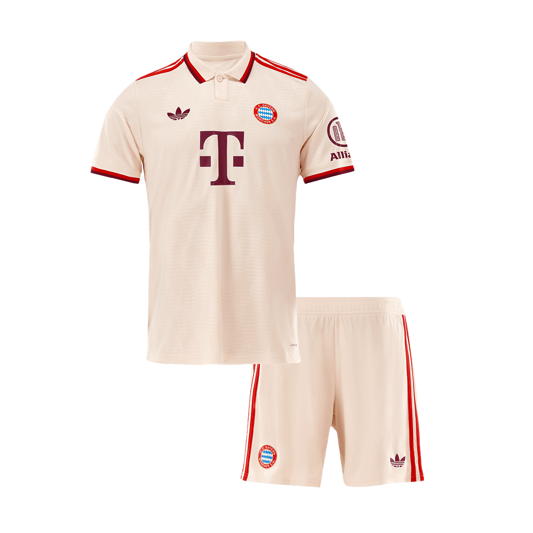 Bayern Munich children's third away soccer kit (jersey + shorts) 2024/25 - UCL Go Soccer World Shop