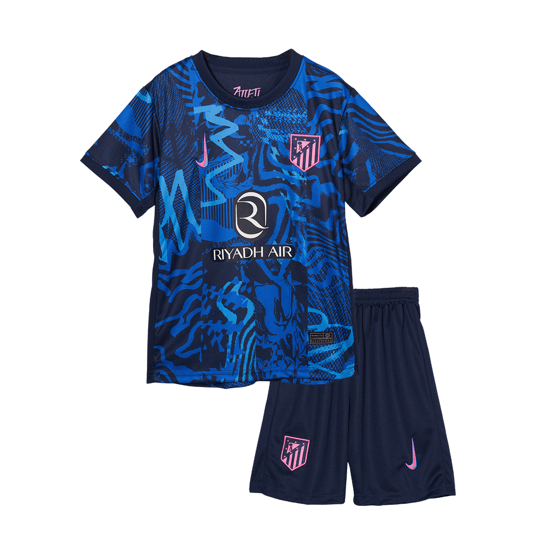 Atletico Madrid third away soccer kit for kids (jersey + shorts) 2024/25 Go Soccer World Shop